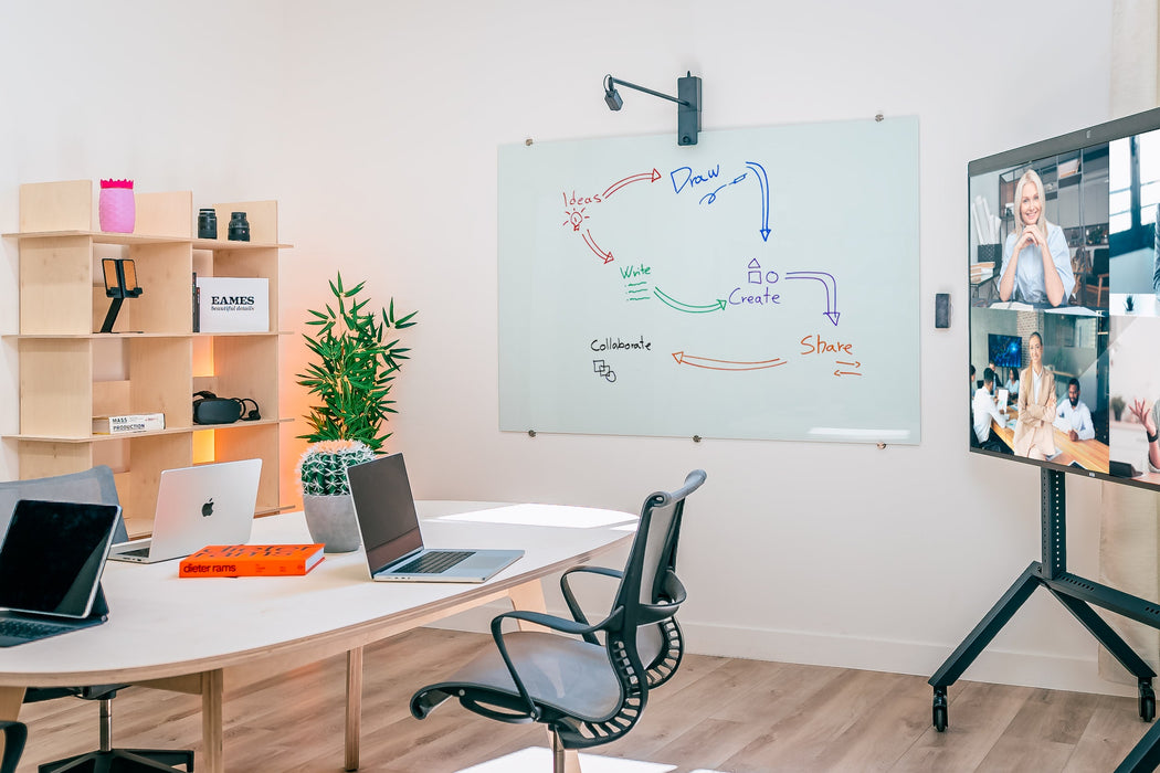 Heckler H738BG Whiteboard Mount for Huddly Canvas