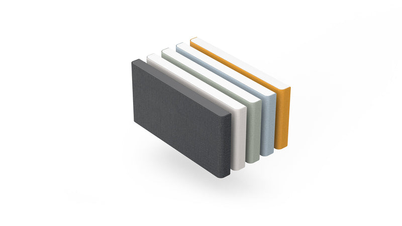 Heckler H735 AV Credenza 4U | Lockable, Fabric-Wrapped Video Conferencing Storage