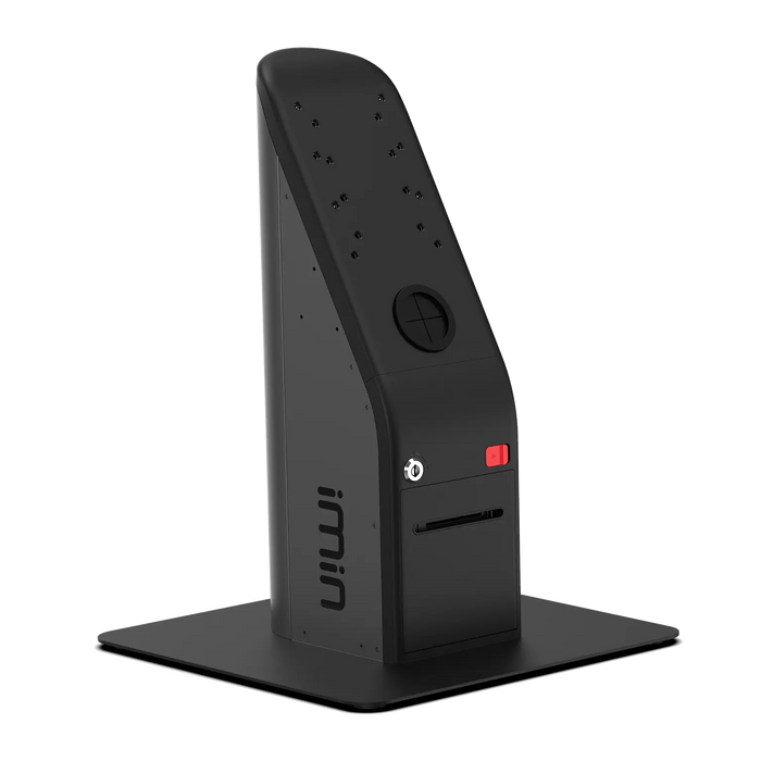 iMin Crane 1 Desktop Kiosk Stand – Industrial Bridge Mount