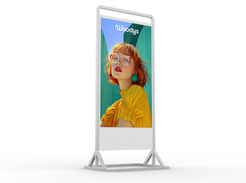 Allsee Superslim Freestanding Double-Sided Digital Posters (43" & 55" Models)