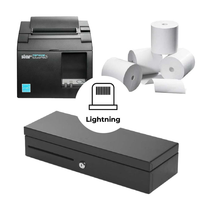 Complete iPad Direct-Connect POS Starter Kit - TSP143IIIU