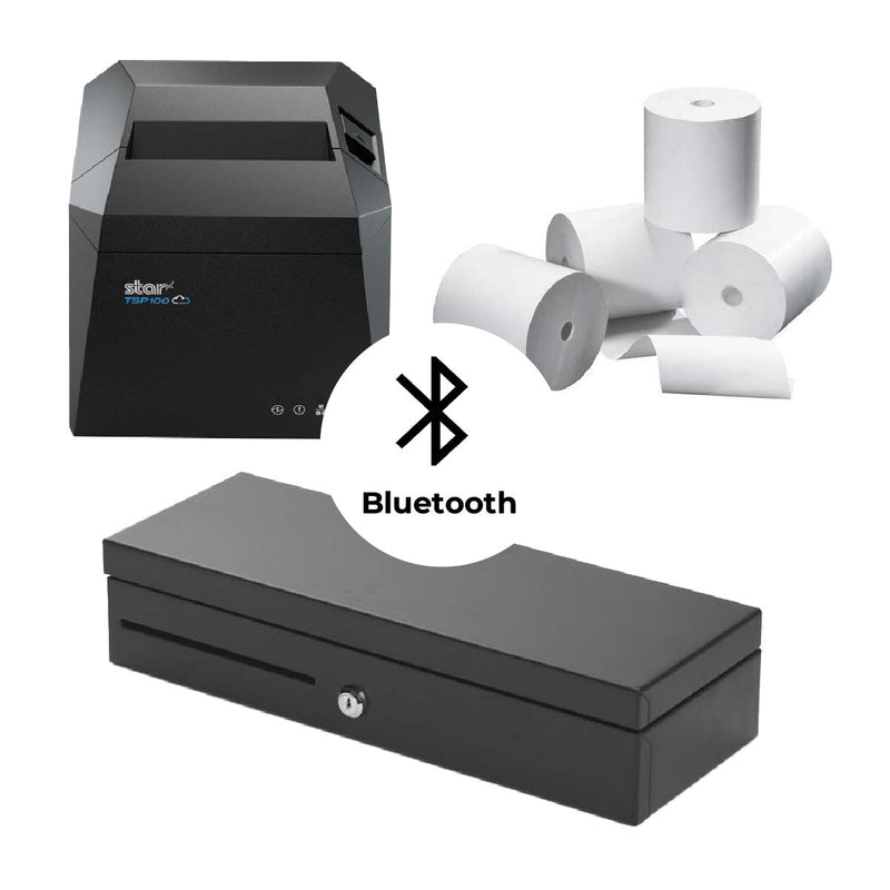Wireless POS Starter Kit: Star TSP143IV UEWB | Bluetooth, Dual-Band Wi-Fi & USB-C