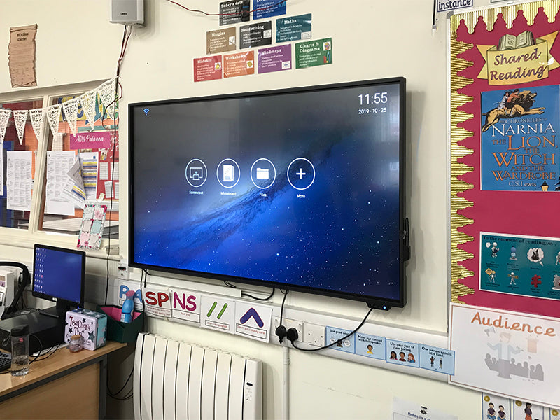 Allsee 4K Interactive Touch Displays with MeetingPad Software (55", 65", 75" & 86")