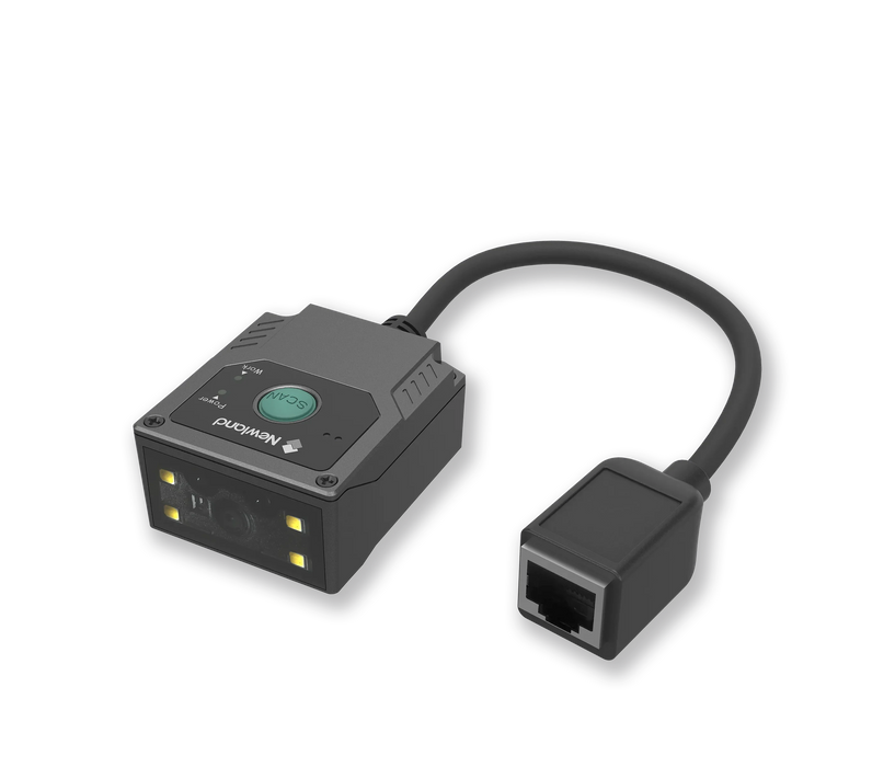 Newland FM430 Barracuda 2D Mega Pixel Fixed Mounted Reader, Green Laser