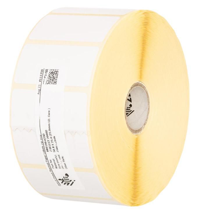 Zebra Z-Select 2000D Direct Thermal Labels (100 mm × 50 mm) – Pack of 4 Rolls