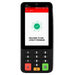 PAX A35 Android PIN pad displaying a loyalty program welcome screen with functional keypad.