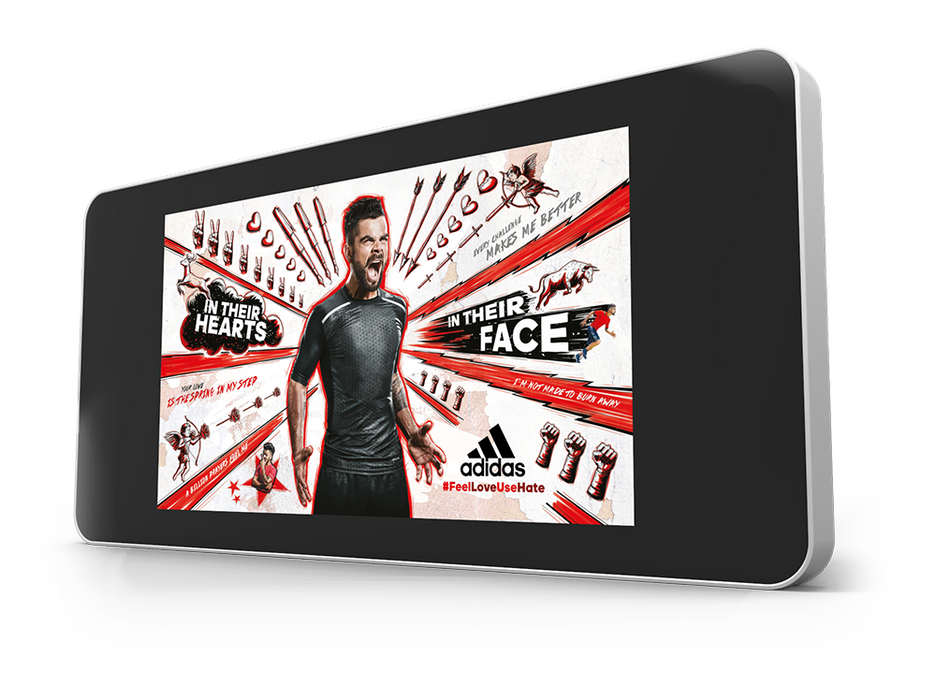 Allsee Wall-mounted Outdoor Digital Advertising Displays (22" to 65" Models)