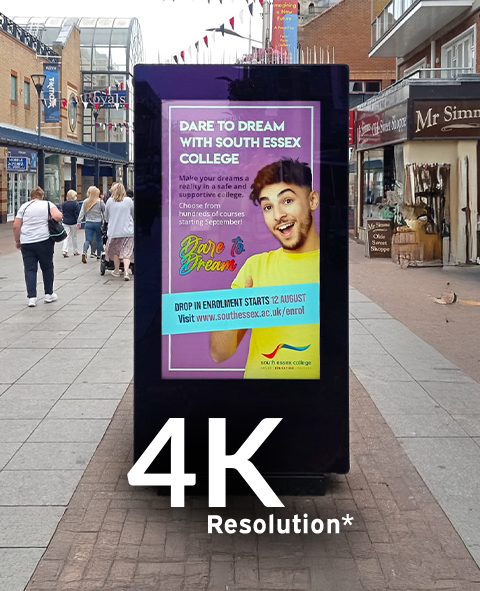Allsee Freestanding Outdoor Digital Posters (43", 49", 55" & 65" Models)