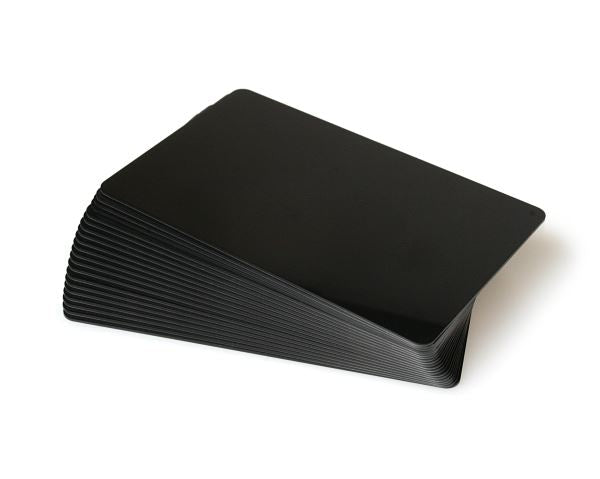 Dyestar Premium Black Gloss: 760 Micron Food-Safe Cards with Coloured Core (Pack of 100)