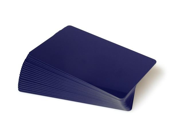 Dyestar Premium Dark Blue: 760 Micron Cards with Coloured Core (Pack of 100)