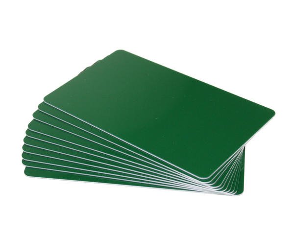 Dyestar Premium Forest Green 760 Micron Cards with Coloured Core (Pack of 100) [C-A7-FG]