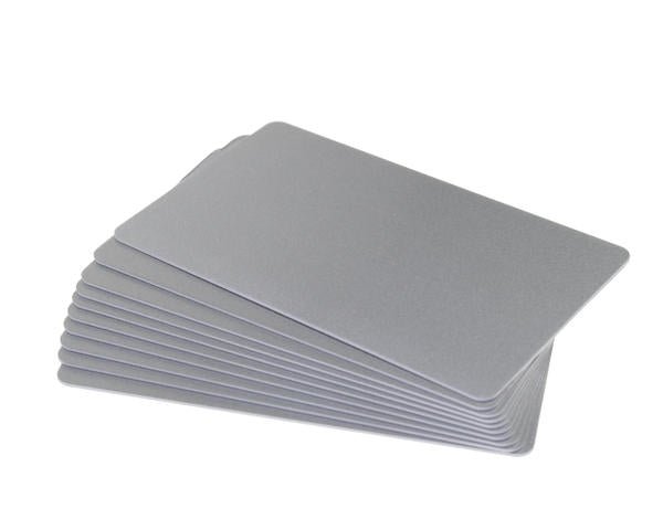 Dyestar Premium Silver: 760 Micron Cards with Coloured Core (Pack of 100)