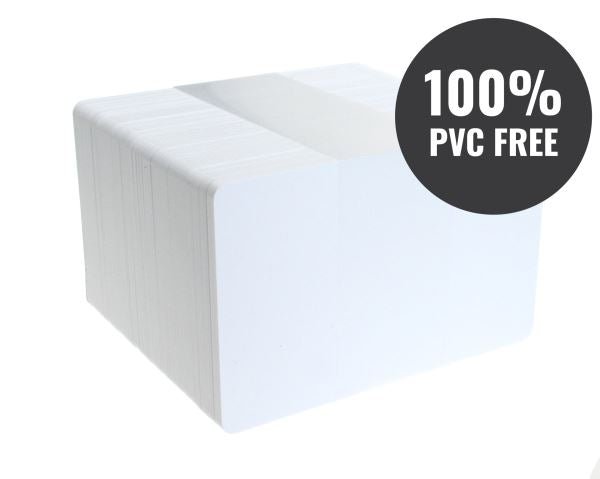 Dyestar C-A7-WHENV100: 820 Micron White 100% PVC-Free Cards (Pack of 100)