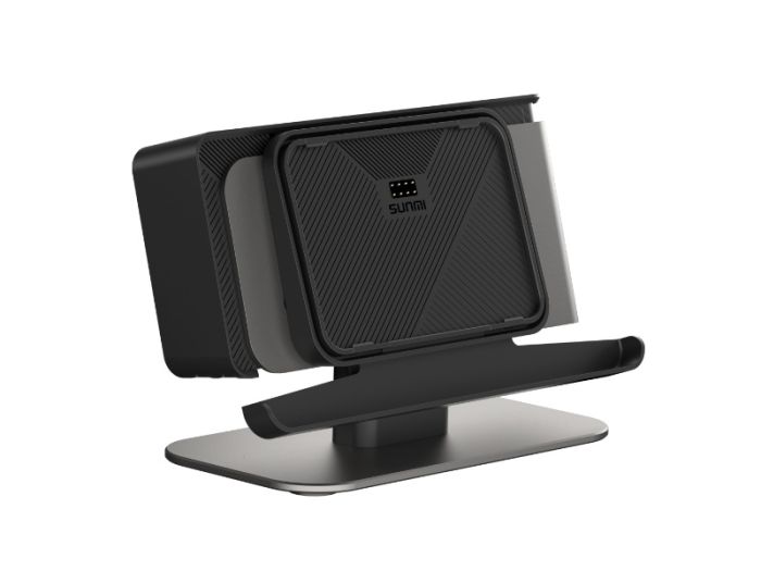 Sunmi CPad Table-Side Stand | Integrated Power Bank Compartment