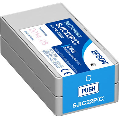 Epson SJIC22P Genuine Ink Cartridges | For ColorWorks TM-C3500