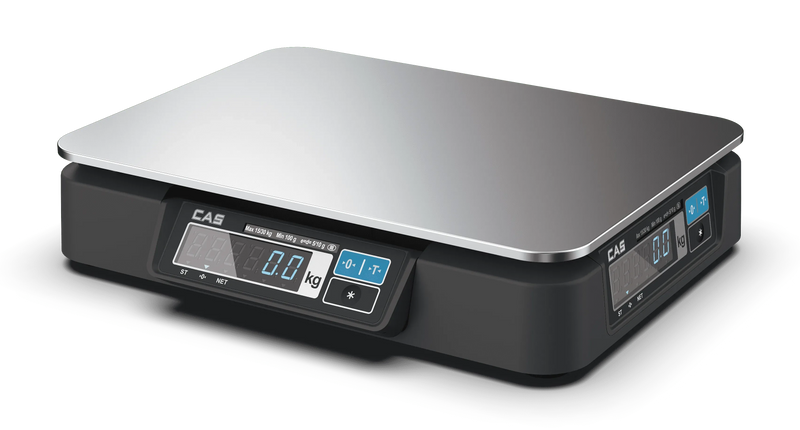 CAS PDN 15kg Integrated POS Scale | Trade Approved Dual Range Retail Scale