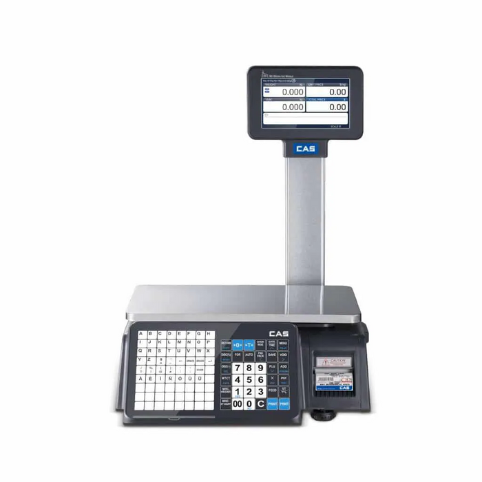 CAS CN1 15kg Network Label Printing Scale | Trade Approved