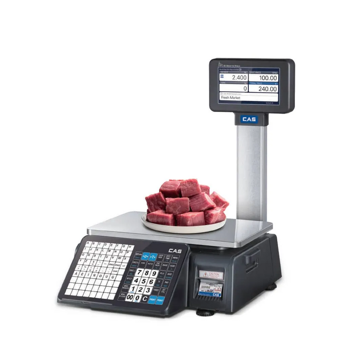 CAS CN1 15kg Network Label Printing Scale | Trade Approved
