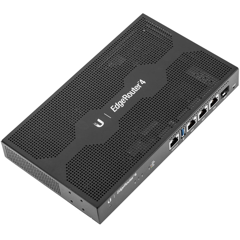 Ubiquiti EdgeRouter 4 | 4-Port Gigabit Router with SFP