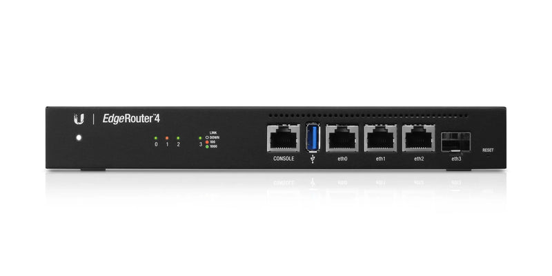 Ubiquiti EdgeRouter 4 | 4-Port Gigabit Router with SFP