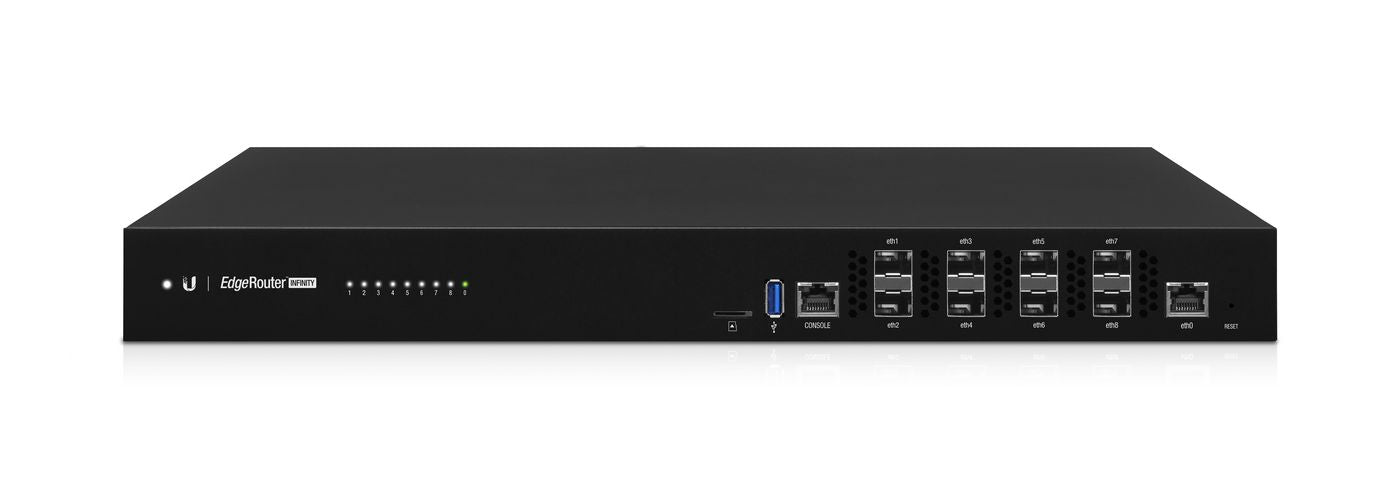 Ubiquiti EdgeRouter Infinity | ER-8-XG 8-Port 10G SFP+ Router