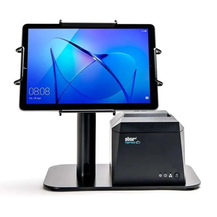 Star Micronics mUnite EZPOS Stand | Integrated Tablet & Printer Display Solution