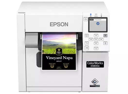 Epson ColorWorks D3800e Compact Colour Inkjet Label Printer