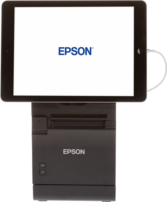 Epson TM-m30II-S mPOS All-in-One Solution | Printer & Tablet Stand