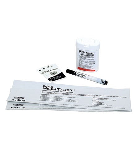 Evolis ACL002 Advanced Cleaning Kit | Full Maintenance Set for Zenius & Primacy Printers