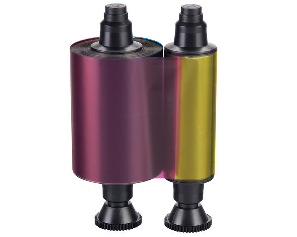 Evolis R6F003EAA YMCKO-K Colour Ribbon – 200 Prints – For Primacy & Primacy 2 Dual-Sided Printers