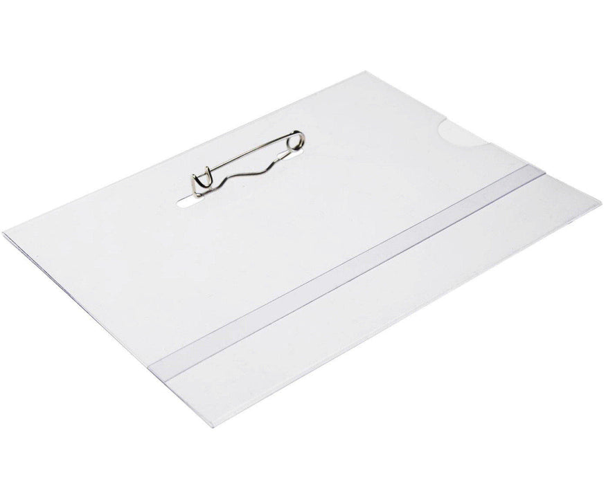Acrylic ID Card Holder with Z Pin (Pack of 100)