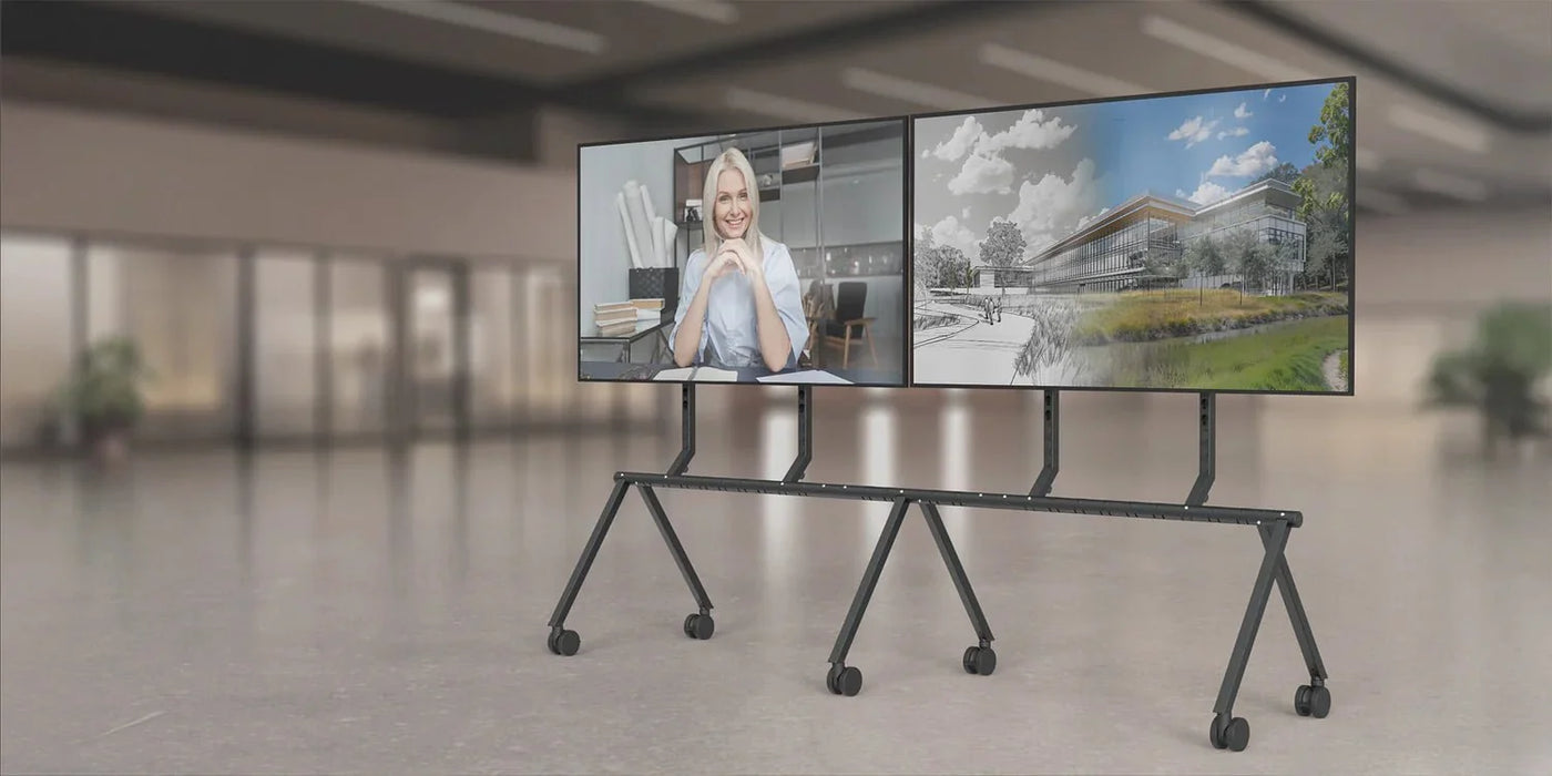 Heckler Design H1060-BK Dual Display Stand
