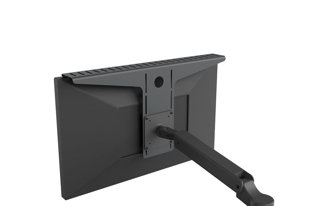 Heckler H624-BK Camera Shelf for Monitor Arms | VESA-Mounted Streaming Organiser