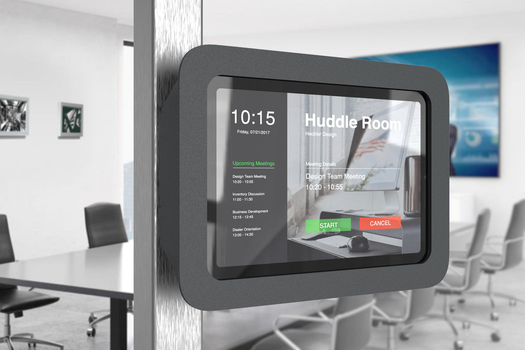 Heckler Design H657-BG Front Mount Room Scheduler for iPad mini 6th Gen