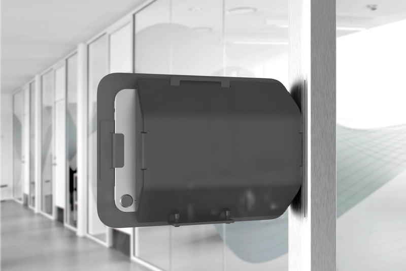 Heckler H659-BG Side Mount Room Scheduler for iPad mini 6th Gen | Hallway Display