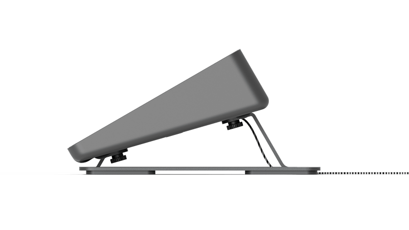 Heckler H660-BG Stand for Logitech Tap, Tap IP & Tap Scheduler | Anti-Glare Tilt