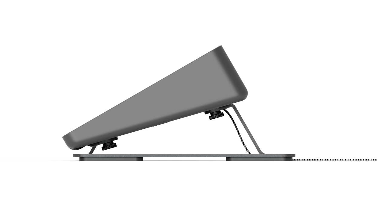 Heckler H660-BG Stand for Logitech Tap, Tap IP & Tap Scheduler | Anti-Glare Tilt