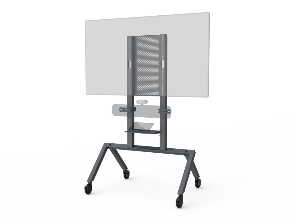 Heckler Design H720-BG AV Cart for Google Meet Series One Room Kits