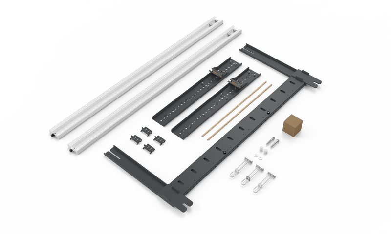 Heckler H800 AV Wall Structure | Floor-Supported Large Display Mounting System