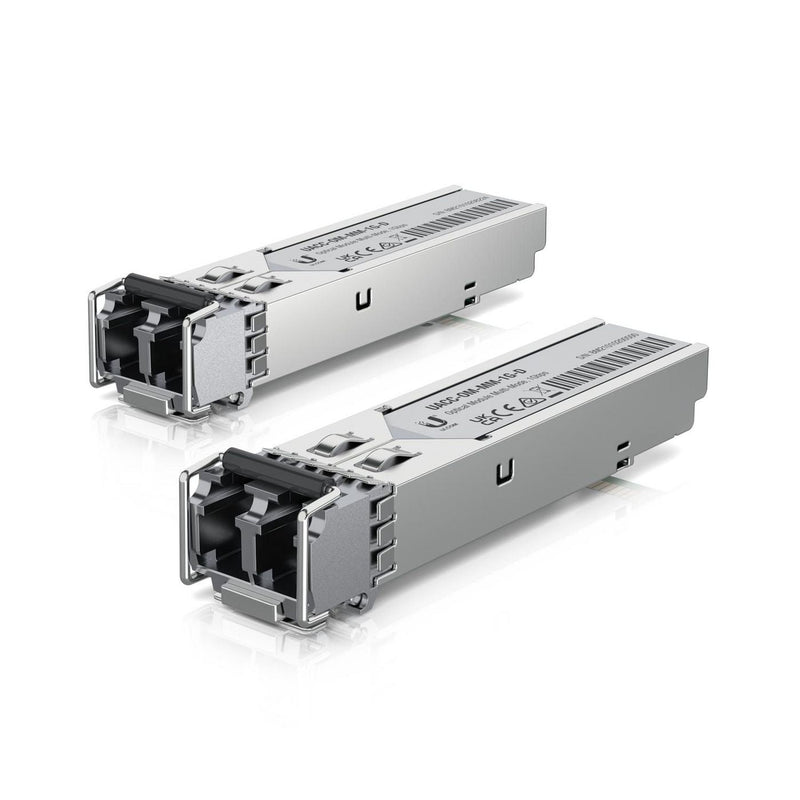 Ubiquiti UniFi 1G Multi-Mode Optical SFP Module 2-Pack (UACC-OM-MM-1G-D-2)
