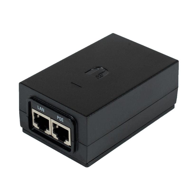 Ubiquiti 48V DC 24W Fast Ethernet Passive PoE Injector (POE-48-24W)