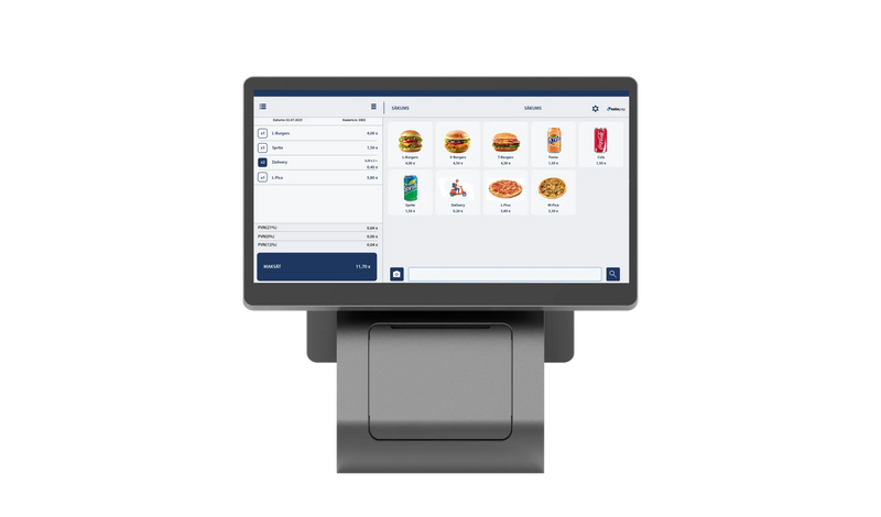 LANDI C20 Pro 15.6" POS Terminal | Android 13 POS with Integrated 80mm Printer