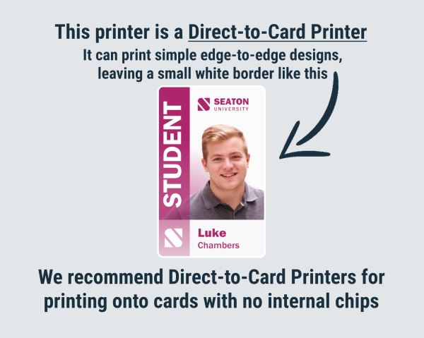 IDP Smart-51L Dual-Sided ID Card Printer with Lamination (651316)