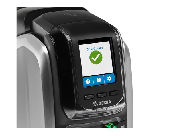 Zebra ZC300 Plastic ID Card Printer