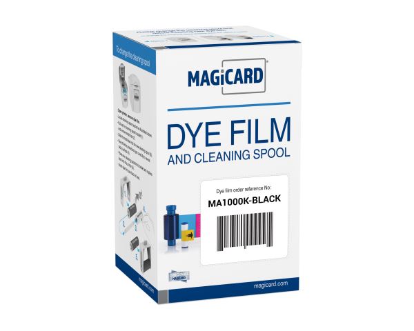Magicard MA1000K Black Monochrome Printer Ribbon