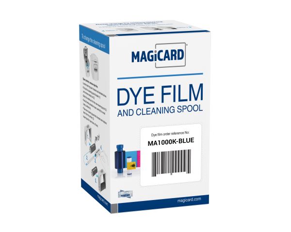 Magicard MA1000K Blue Monochrome Printer Ribbon