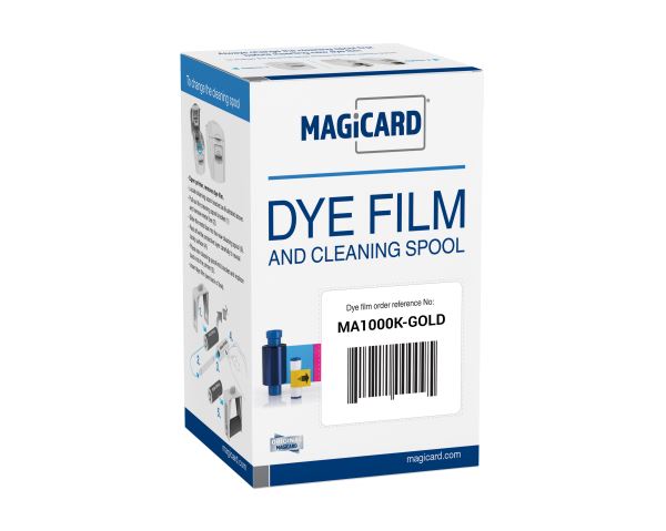 Magicard MA1000K Gold Monochrome Printer Ribbon