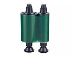 Evolis R2014 Green Monochrome Ribbon – 1,000 Prints – For Pebble, Dualys & Quantum Printers