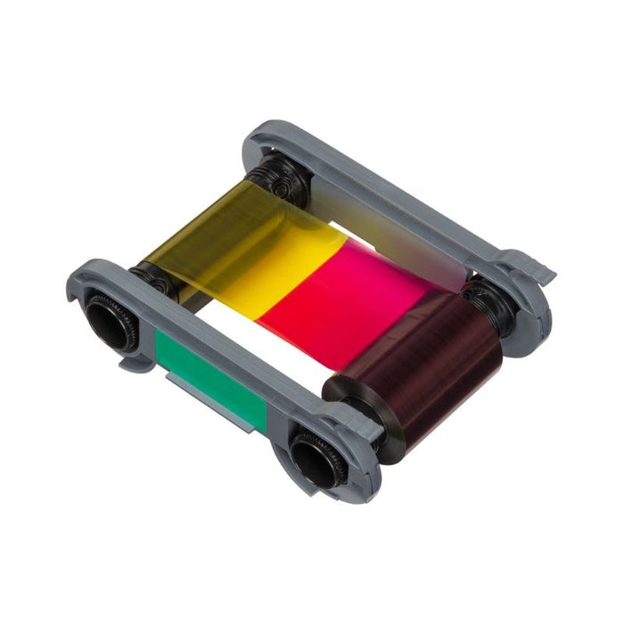 Evolis R7H206NAAA Half-Panel YMCKO-KO Colour Ribbon | 250 Prints