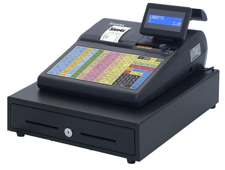 SAM4S ER-920 Electronic Cash Register Flat Keyboard Till